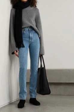 Buy 👏 KHAITE Daria High-rise Slim-leg Jeans ⌛ -Khaite Store w920 q60 516