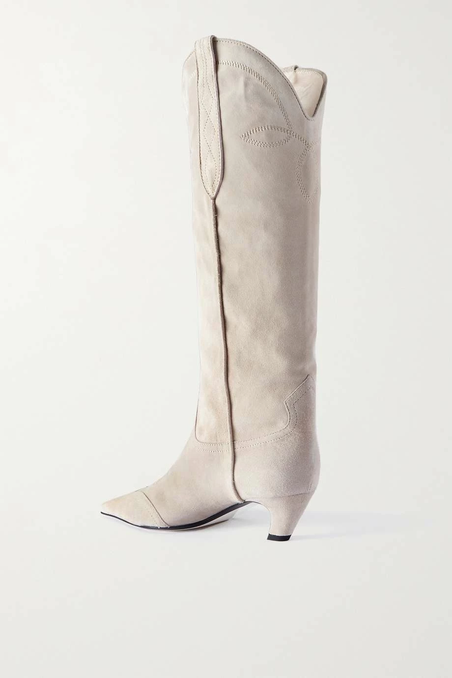 Hot Sale π KHAITE Dallas Suede Knee Boots π 5 Hot Sale π KHAITE Dallas Suede Knee Boots π - Image 3