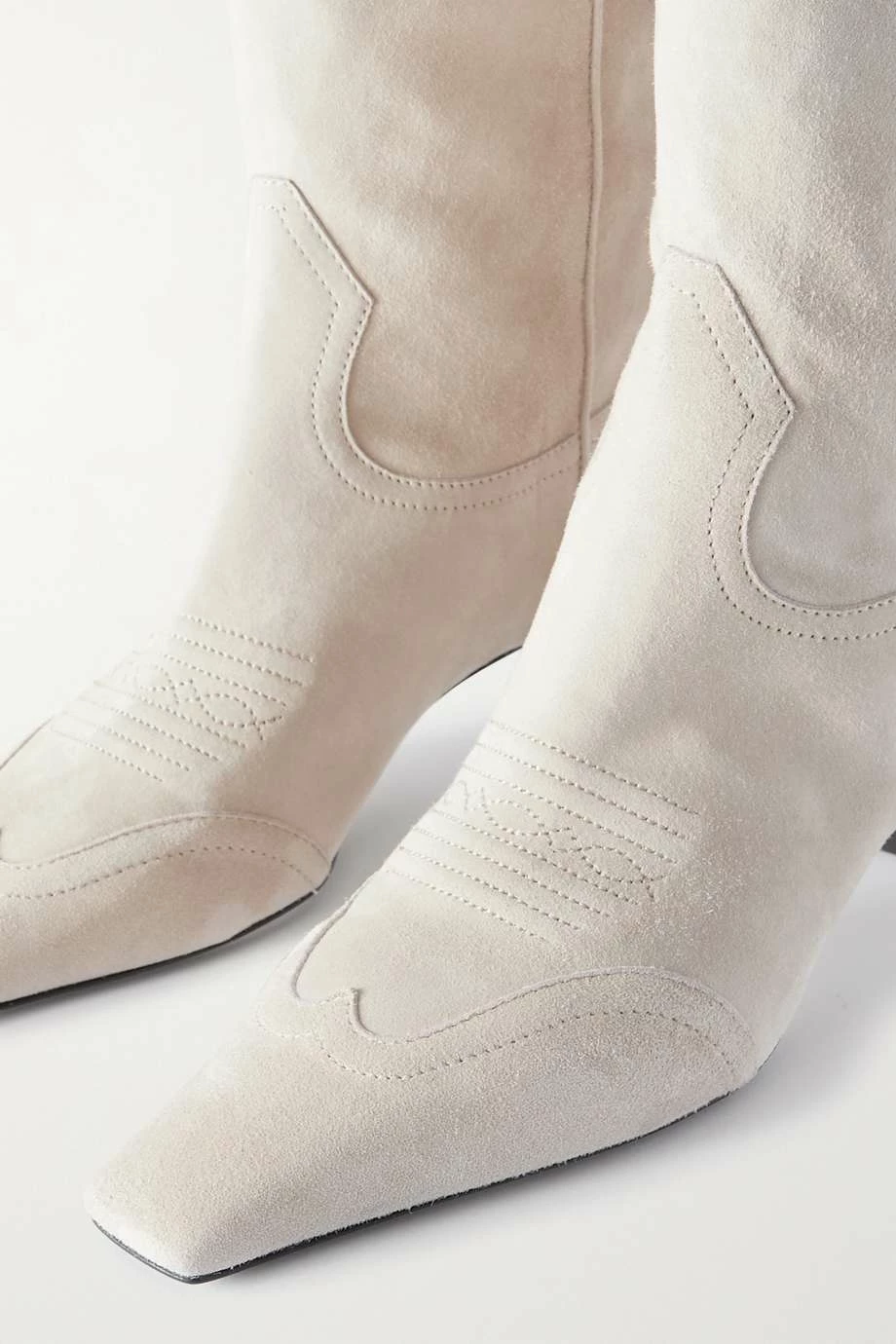 Hot Sale π KHAITE Dallas Suede Knee Boots π 6 Hot Sale π KHAITE Dallas Suede Knee Boots π - Image 4