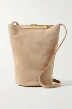 Coupon ✨ KHAITE Etta Suede Bucket Bag ❤️