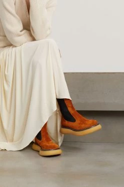 Best Sale β KHAITE Bleecker Suede Chelsea π Boots π 7 Best Sale β KHAITE Bleecker Suede Chelsea π Boots π -Khaite Store w920 q60 568