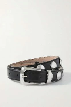 Wholesale ✔️ KHAITE Hugo Studded Leather Belt 😉