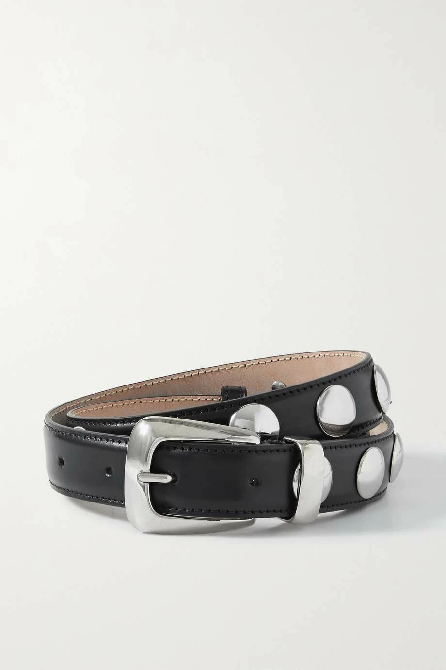 Wholesale βοΈ KHAITE Hugo Studded Leather Belt π 3 Wholesale βοΈ KHAITE Hugo Studded Leather Belt π