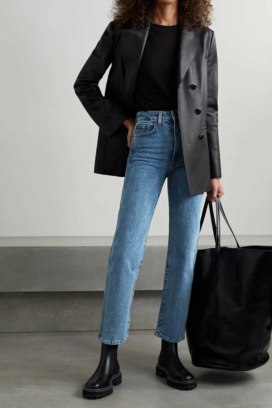 Best deal ๐ KHAITE Abigail Cropped High-rise Straight-leg Jeans ๐ 4 Best deal ๐ KHAITE Abigail Cropped High-rise Straight-leg Jeans ๐ - Image 2