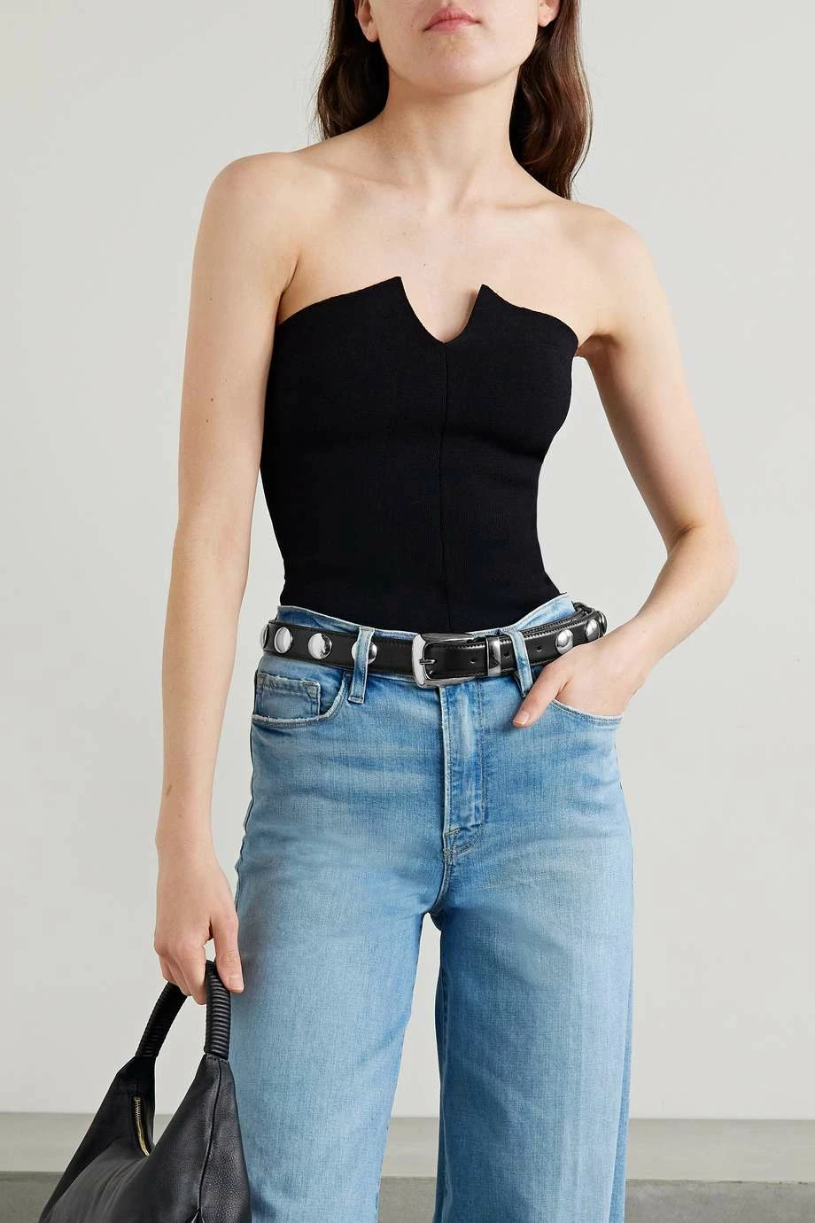 Wholesale βοΈ KHAITE Hugo Studded Leather Belt π 4 Wholesale βοΈ KHAITE Hugo Studded Leather Belt π - Image 2