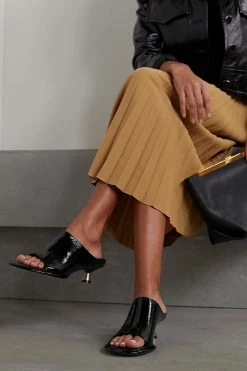 Best reviews of ✨ KHAITE Watts Patent-leather Mules 💯 -Khaite Store w920 q60 614