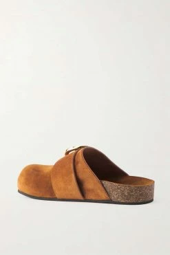 Deals ⌛ KHAITE Downing Suede Mules 👏 9 Deals ⌛ KHAITE Downing Suede Mules 👏 -Khaite Store w920 q60 619