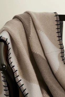 Outlet 😀 KHAITE Delancey Argyle Cashmere Blanket ⌛ -Khaite Store w920 q60 634