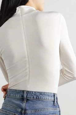 Flash Sale ๐ KHAITE Lala Stretch-jersey Turtleneck Bodysuit โค๏ธ 9 Flash Sale ๐ KHAITE Lala Stretch-jersey Turtleneck Bodysuit โค๏ธ -Khaite Store w920 q60 655
