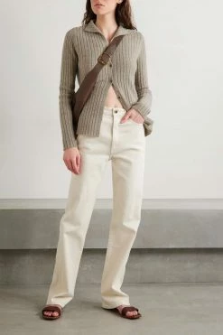 Flash Sale 🥰 KHAITE Juni Ribbed Cashmere Cardigan ❤️ -Khaite Store w920 q60 68