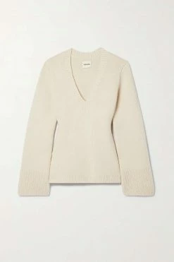 Flash Sale 💯 KHAITE Claudia Cashmere-blend Sweater 💯
