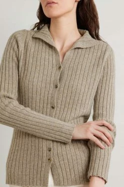 Flash Sale 🥰 KHAITE Juni Ribbed Cashmere Cardigan ❤️ -Khaite Store w920 q60 69