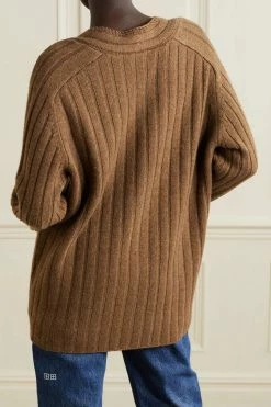 Flash Sale 🤩 KHAITE Buffy Ribbed Cashmere Cardigan 🎉 -Khaite Store w920 q60 696