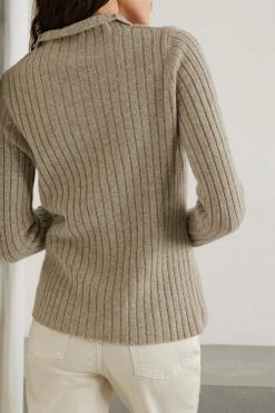 Flash Sale 🥰 KHAITE Juni Ribbed Cashmere Cardigan ❤️ -Khaite Store w920 q60 70