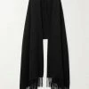 Best Sale 🌟 KHAITE Dante Fringed Cashmere Scarf 😀 -Khaite Store w920 q60 702