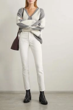 Top 10 🌟 KHAITE Valerie Argyle Cashmere Sweater 🤩 -Khaite Store w920 q60 746