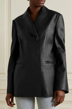 Hot Sale ๐คฉ KHAITE Johnson Leather Blazer โ 10 Hot Sale ๐คฉ KHAITE Johnson Leather Blazer โ -Khaite Store w920 q60 761