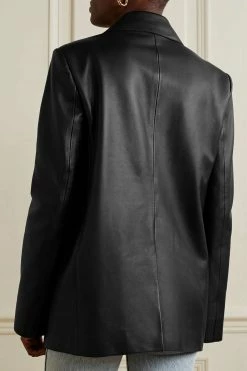 Hot Sale ๐คฉ KHAITE Johnson Leather Blazer โ 11 Hot Sale ๐คฉ KHAITE Johnson Leather Blazer โ -Khaite Store w920 q60 762