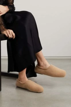 Outlet ✔️ KHAITE Logan Cashmere Ballet Flats 😀 -Khaite Store w920 q60 766