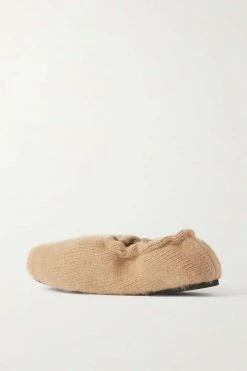 Outlet ✔️ KHAITE Logan Cashmere Ballet Flats 😀 -Khaite Store w920 q60 767