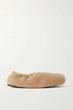 Outlet ✔️ KHAITE Logan Cashmere Ballet Flats 😀 -Khaite Store w920 q60 769