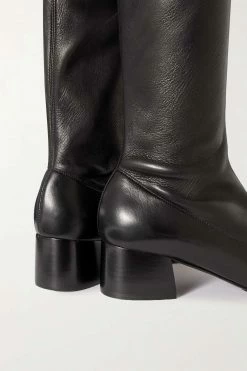 Coupon ✔️ KHAITE Sedona Leather Over-the-knee Boots ⌛ -Khaite Store w920 q60 778