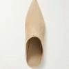 Hot Sale 🧨 KHAITE Cornelia Suede Point-toe Mules ⭐