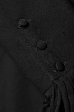 Best deal 🛒 KHAITE Francisco Tie-neck Silk-georgette Blouse ⭐ -Khaite Store w920 q60 804