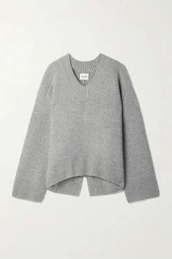 Budget ⌛ KHAITE Isabelle Cashmere-blend Sweater ❤️