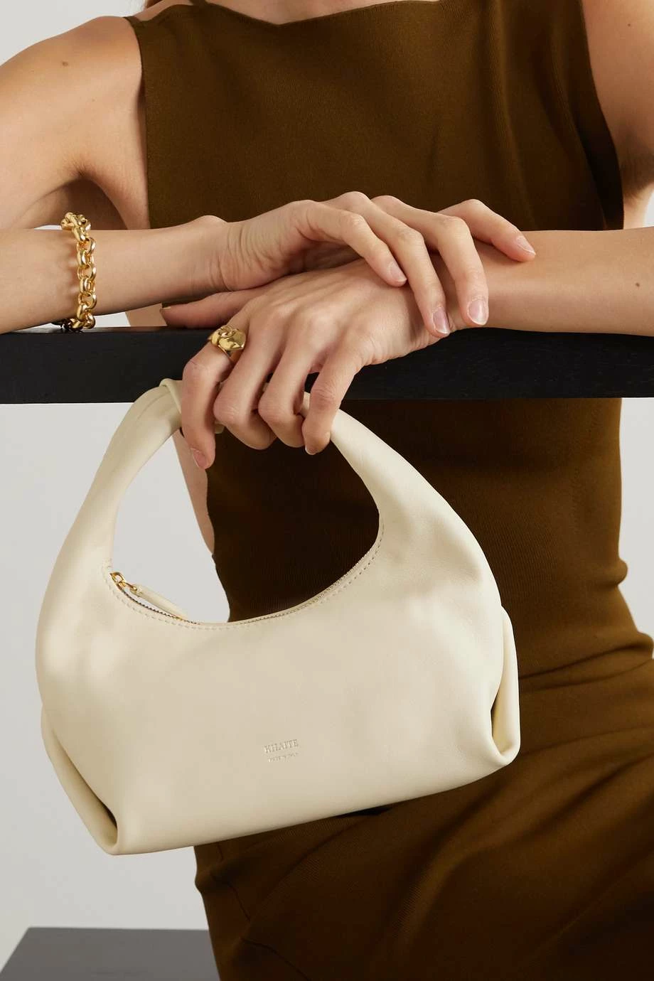 Coupon โญ KHAITE Beatrice Small Knotted Leather Tote ๐ 4 Coupon โญ KHAITE Beatrice Small Knotted Leather Tote ๐ - Image 2