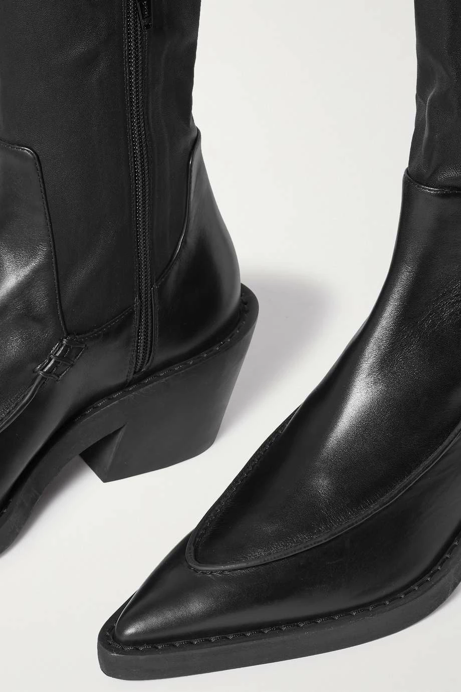 Best reviews of ๐ KHAITE Charleston Leather Over-the-knee Boots โ๏ธ 6 Best reviews of ๐ KHAITE Charleston Leather Over-the-knee Boots โ๏ธ - Image 4