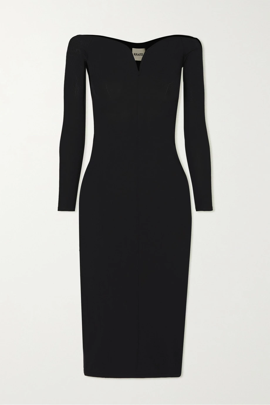 Coupon ๐ KHAITE Valeska Off-the-shoulder Knitted Midi Dress ๐ 3 Coupon ๐ KHAITE Valeska Off-the-shoulder Knitted Midi Dress ๐
