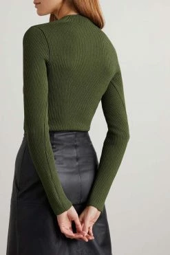 Cheapest 🎁 KHAITE Kirah Ribbed-knit Sweater ❤️ -Khaite Store w920 q60 892