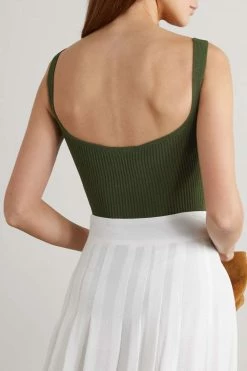 Deals ๐ KHAITE Yves Ribbed-knit Bodysuit ๐ 11 Deals ๐ KHAITE Yves Ribbed-knit Bodysuit ๐ -Khaite Store w920 q60 898