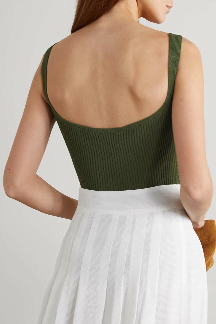 Deals ๐ KHAITE Yves Ribbed-knit Bodysuit ๐ 6 Deals ๐ KHAITE Yves Ribbed-knit Bodysuit ๐ - Image 4