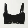 Discount ✔️ KHAITE Carmelo Intarsia Ribbed-knit Bralette ⌛ -Khaite Store w920 q60 912