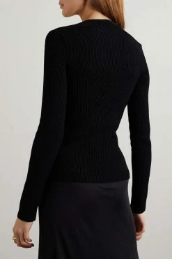 Best Pirce ✔️ KHAITE Kirah Ribbed-knit Sweater 🤩 -Khaite Store w920 q60 921