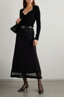 Best Pirce ✔️ KHAITE Kirah Ribbed-knit Sweater 🤩 -Khaite Store w920 q60 923