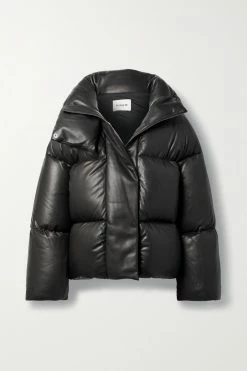 Deals 🎉 KHAITE Raphael Quilted Leather Down Jacket 🌟