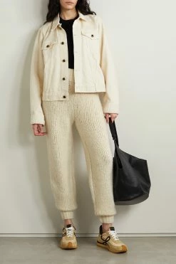 Outlet ✔️ KHAITE Josephine Cashmere Track Pants 🎁 -Khaite Store w920 q60 970