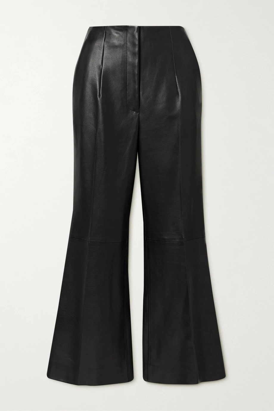 Deals 🧨 KHAITE Haley Cropped Leather Flared Pants ❤️ 3 Deals 🧨 KHAITE Haley Cropped Leather Flared Pants ❤️