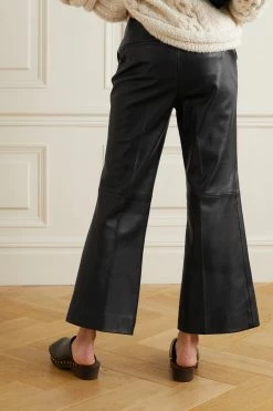 Deals 🧨 KHAITE Haley Cropped Leather Flared Pants ❤️ 9 Deals 🧨 KHAITE Haley Cropped Leather Flared Pants ❤️ -Khaite Store w920 q60 979
