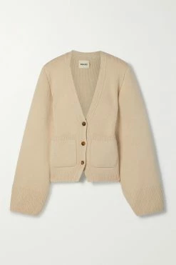 Top 10 🎁 KHAITE Scarlet Cashmere Cardigan 🔔